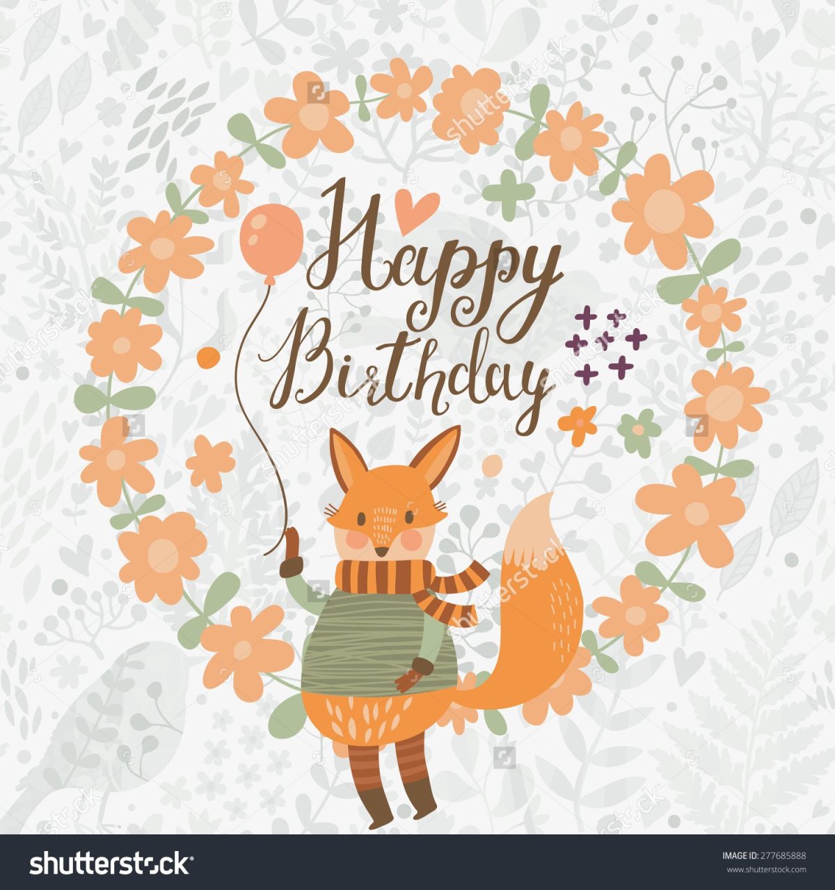 С днем рождения, Лисенок!