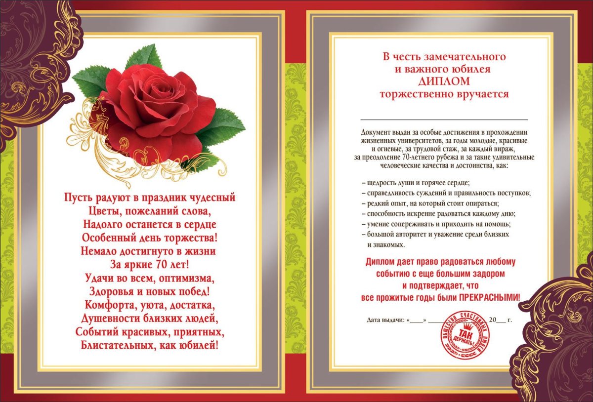 Поздравления с днём рождения пожилой женщине