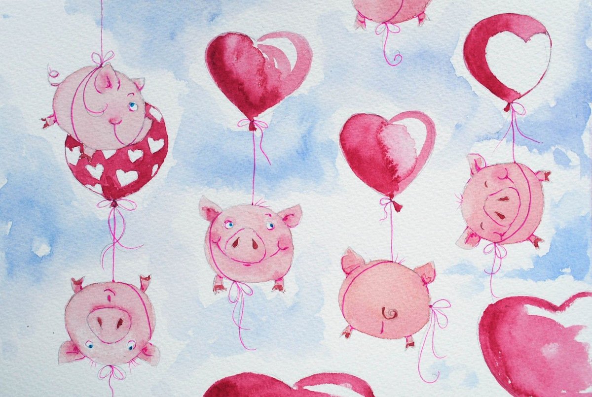 С днем рождения поросенок