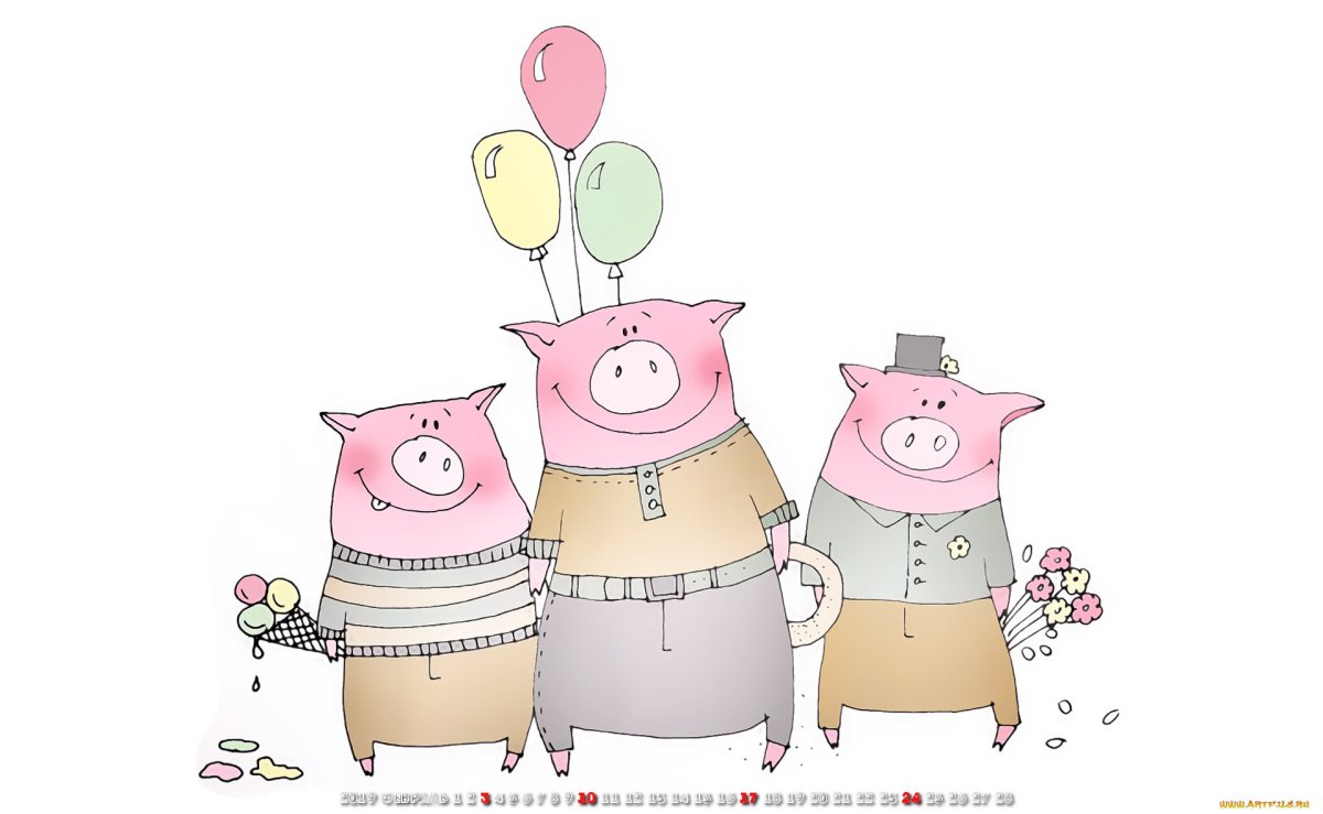 Торт свинья