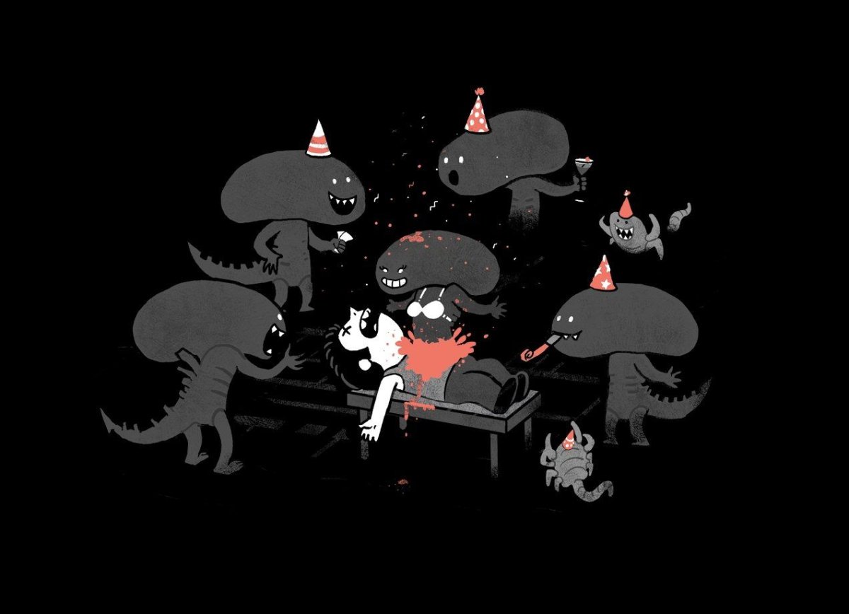 Чужой с котиком