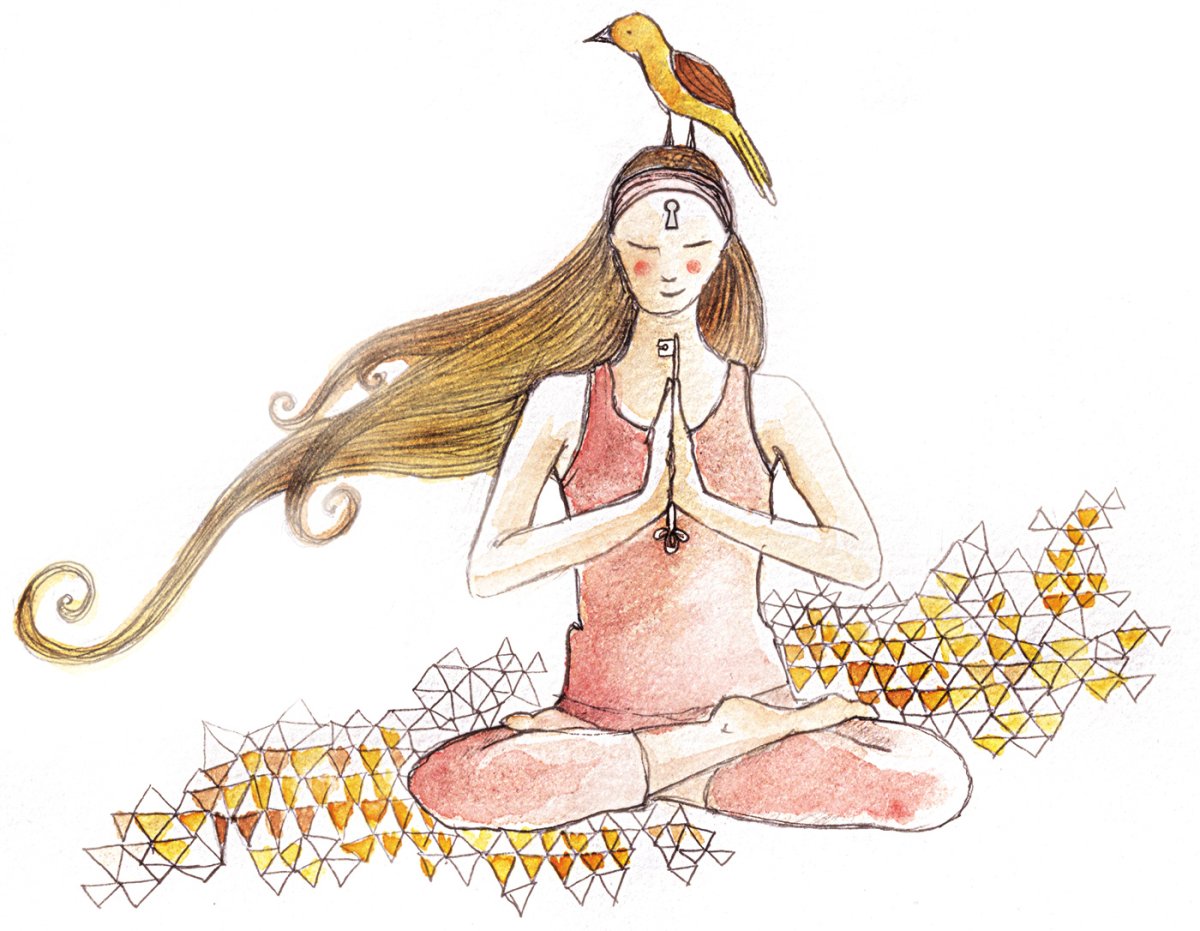 Эмблема йоги