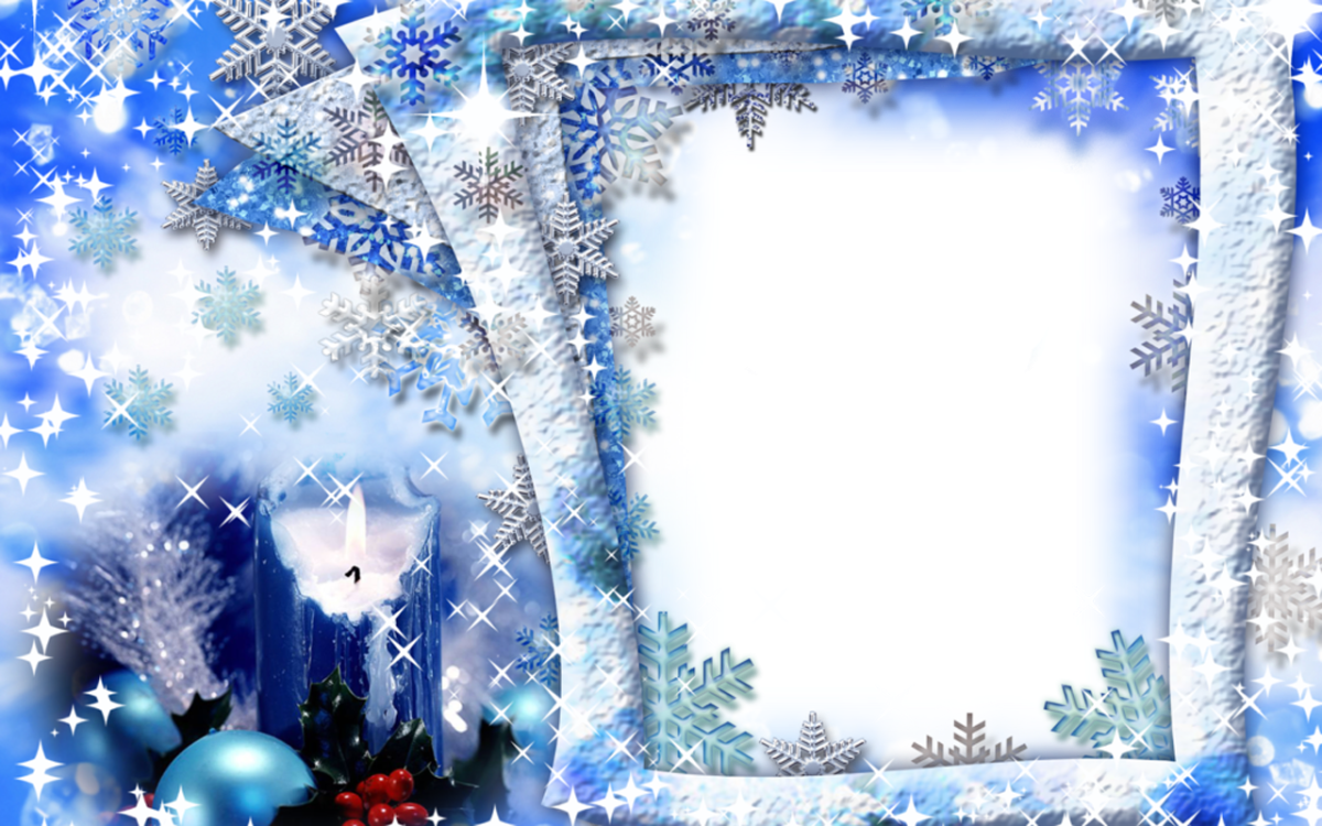 Зимняя рамка