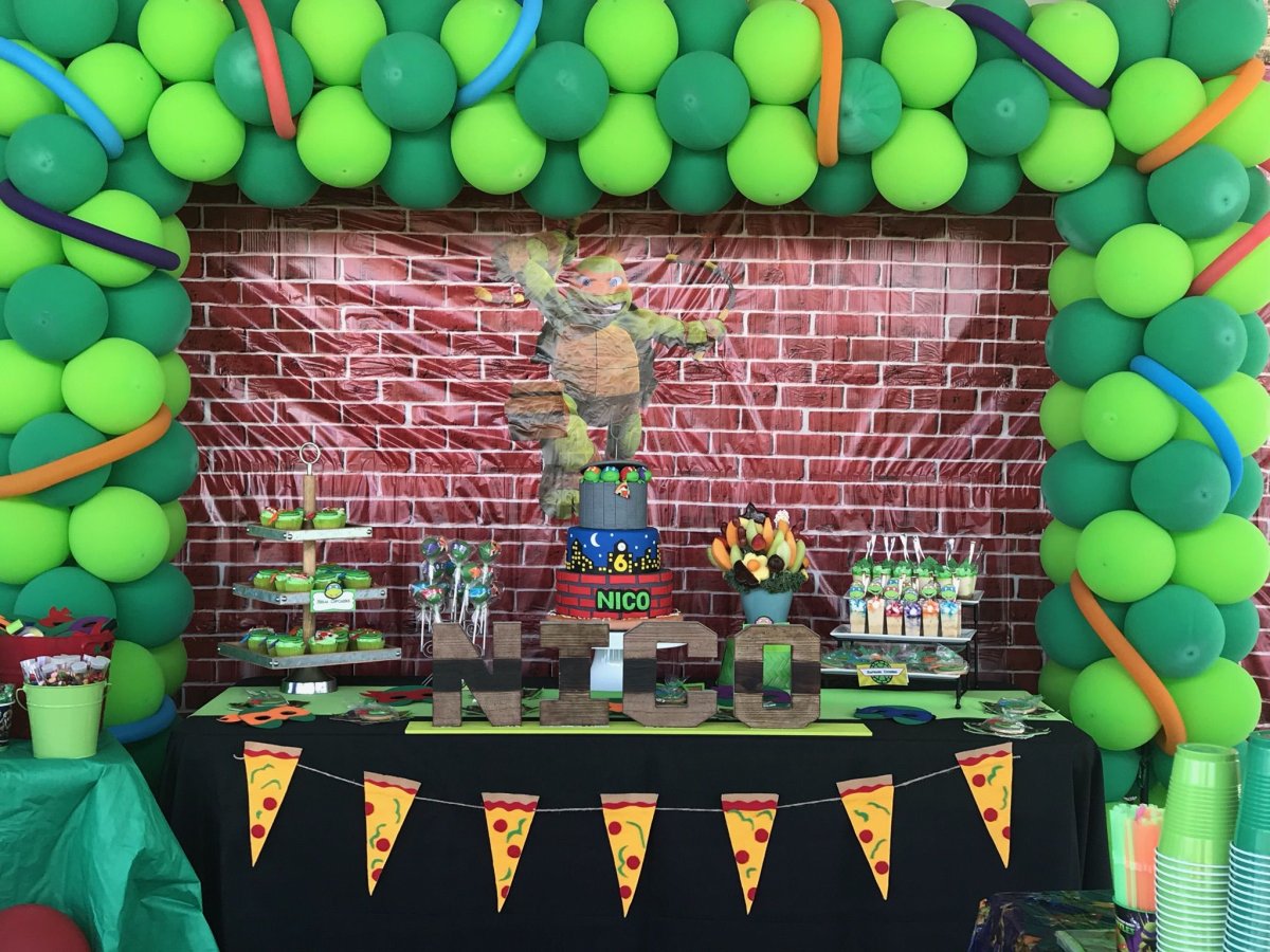 Фотозона Черепашки ниндзя