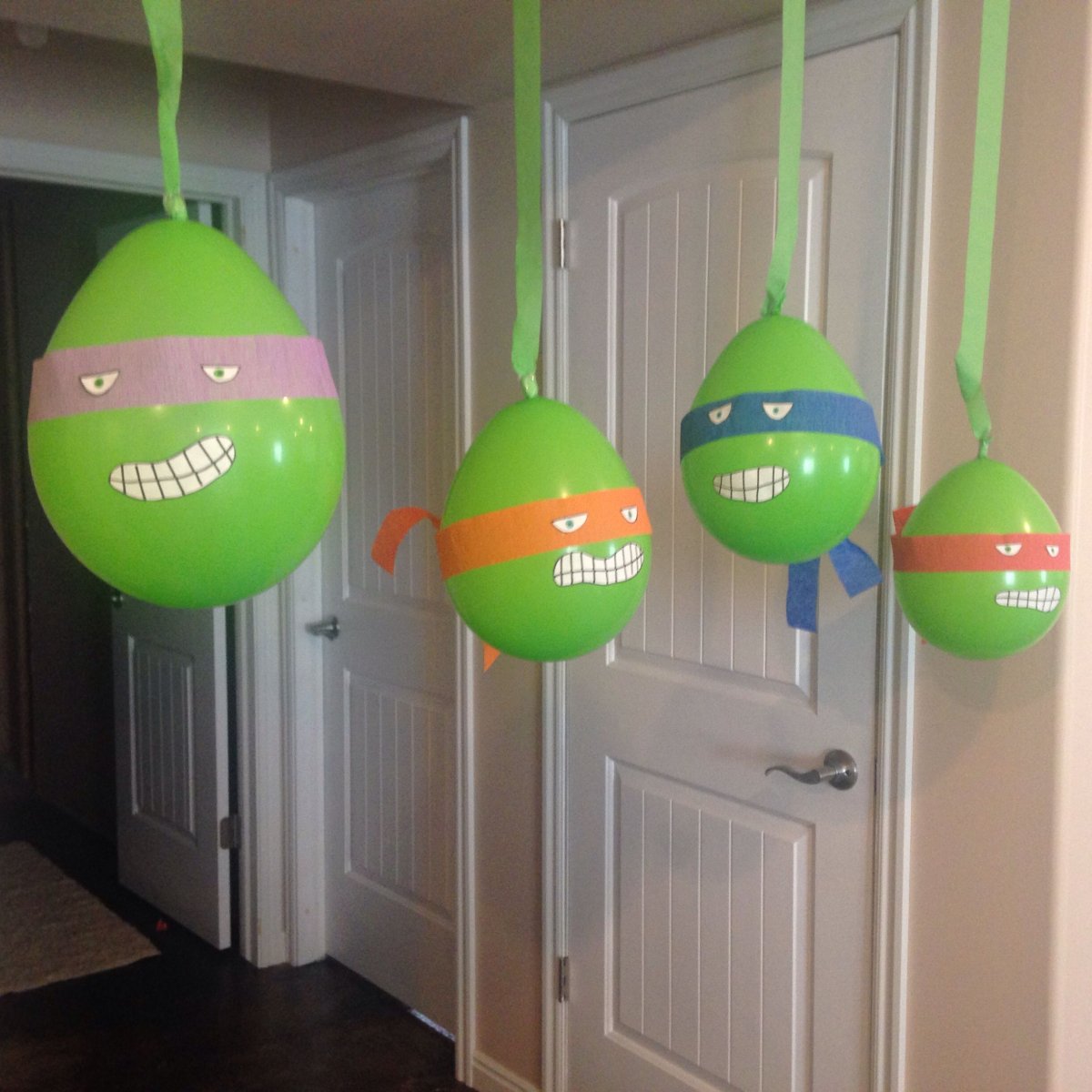 Детский праздник в стиле Черепашки ниндзя