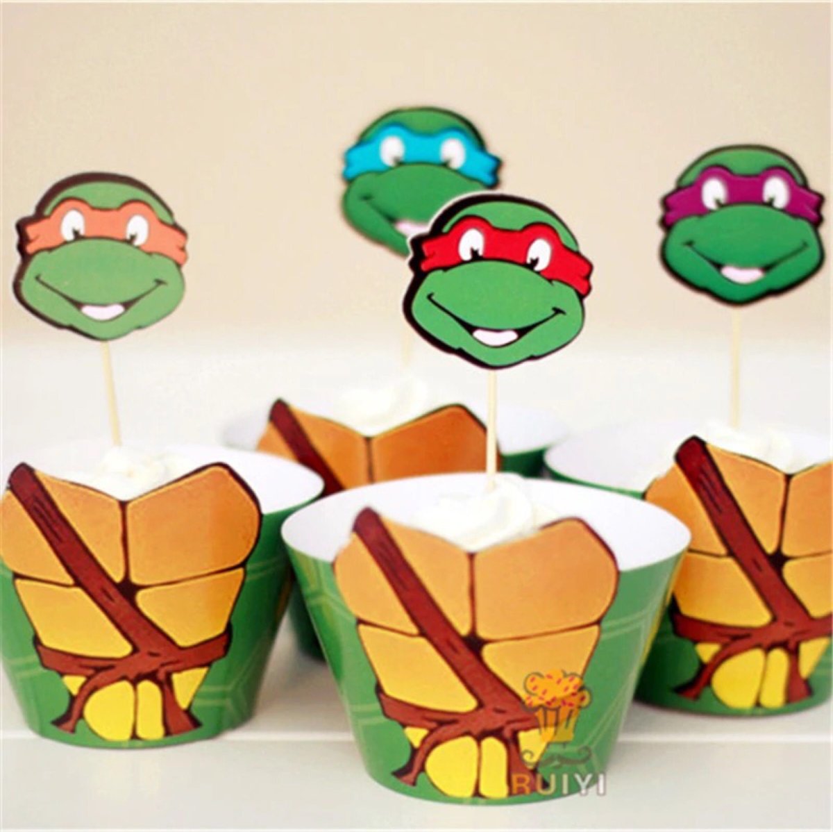 Капкейк Черепашки ниндзя
