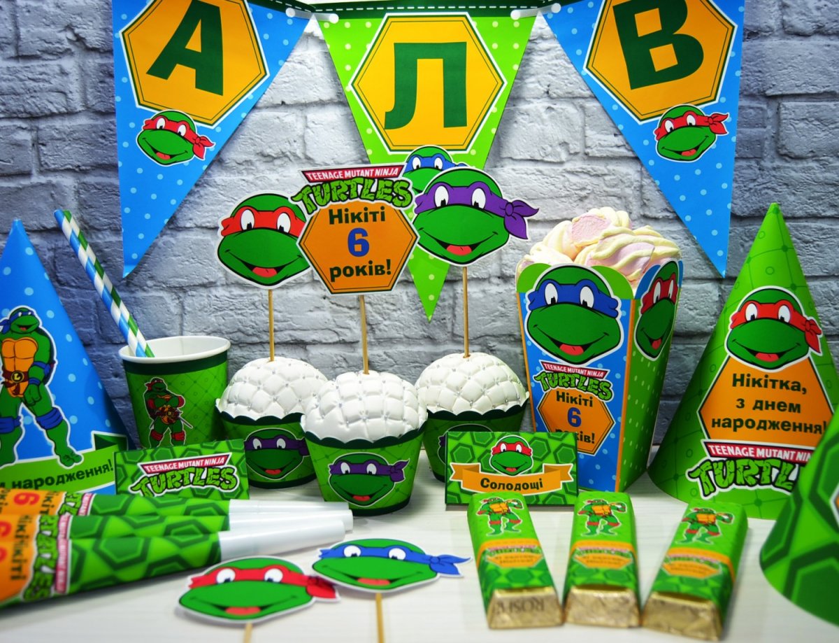 Кенди бар Черепашки ниндзя