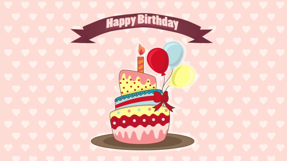 Фон для приглашения на день рождения девушке