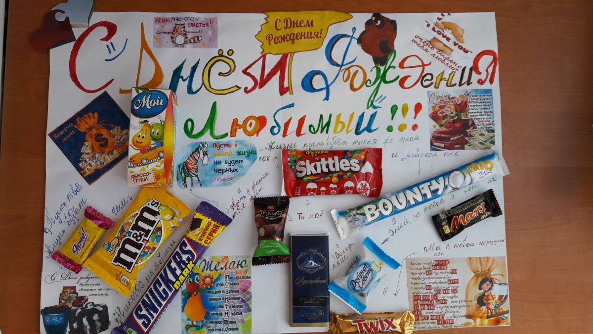 Идеи для плаката с вкусняшками