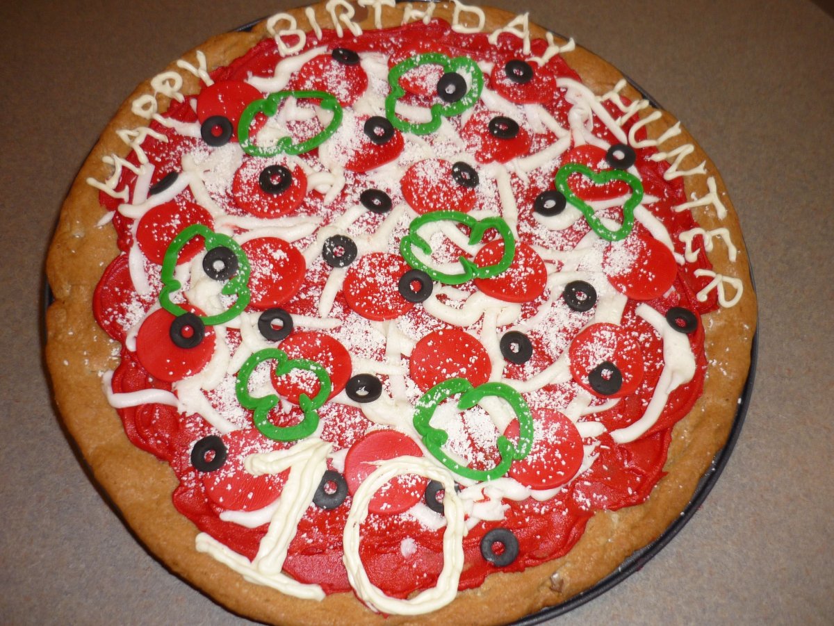 Пицца на день рождения