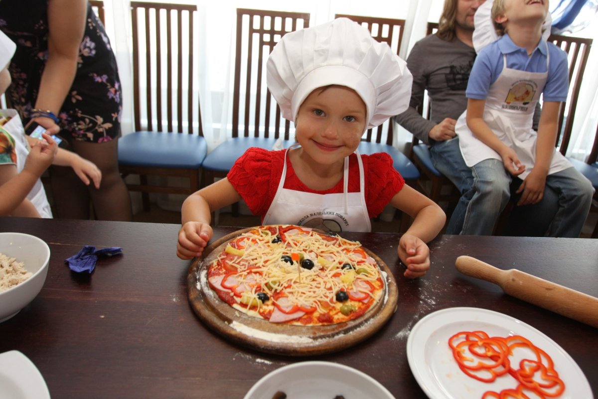 День рождения в пиццерии для детей