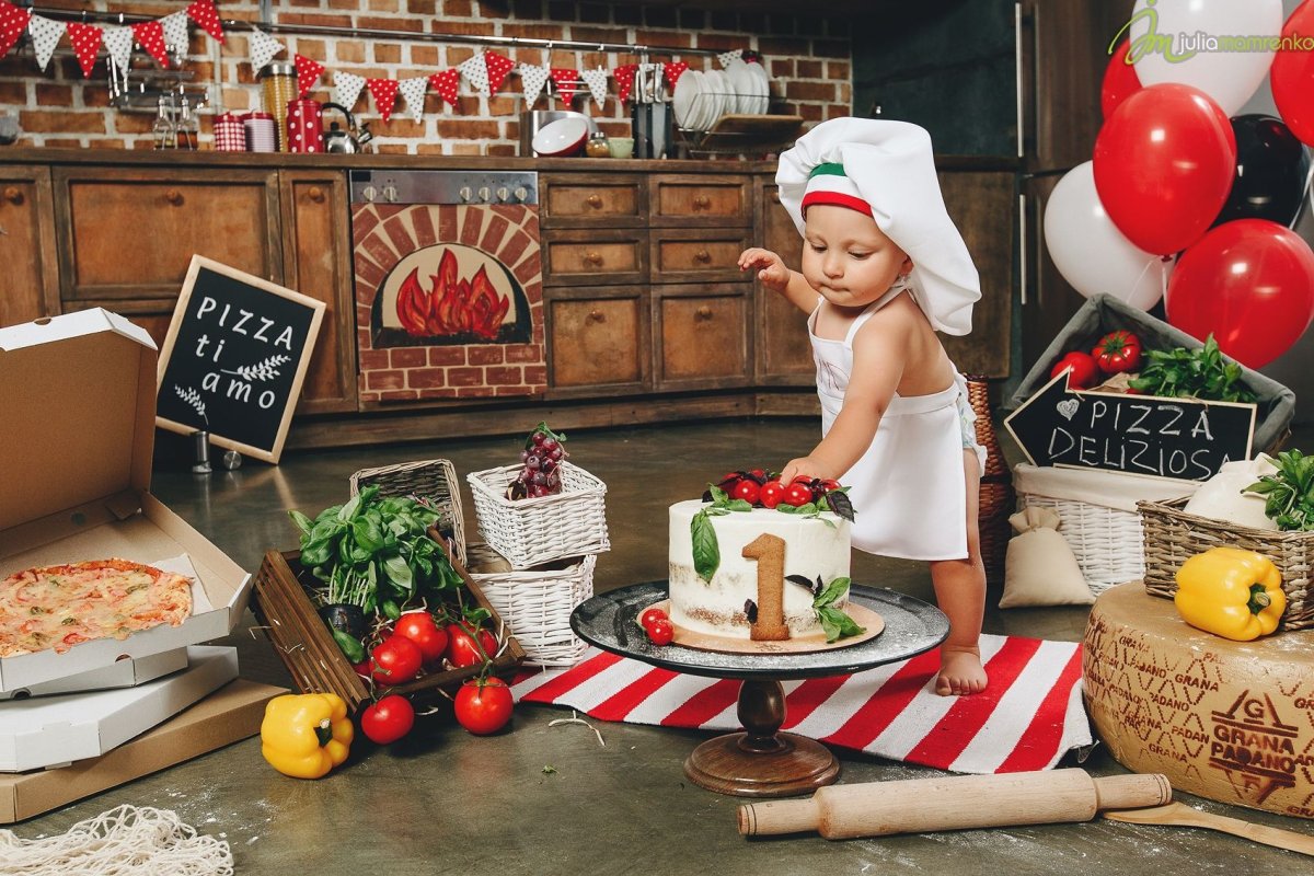 Пицца в виде морды