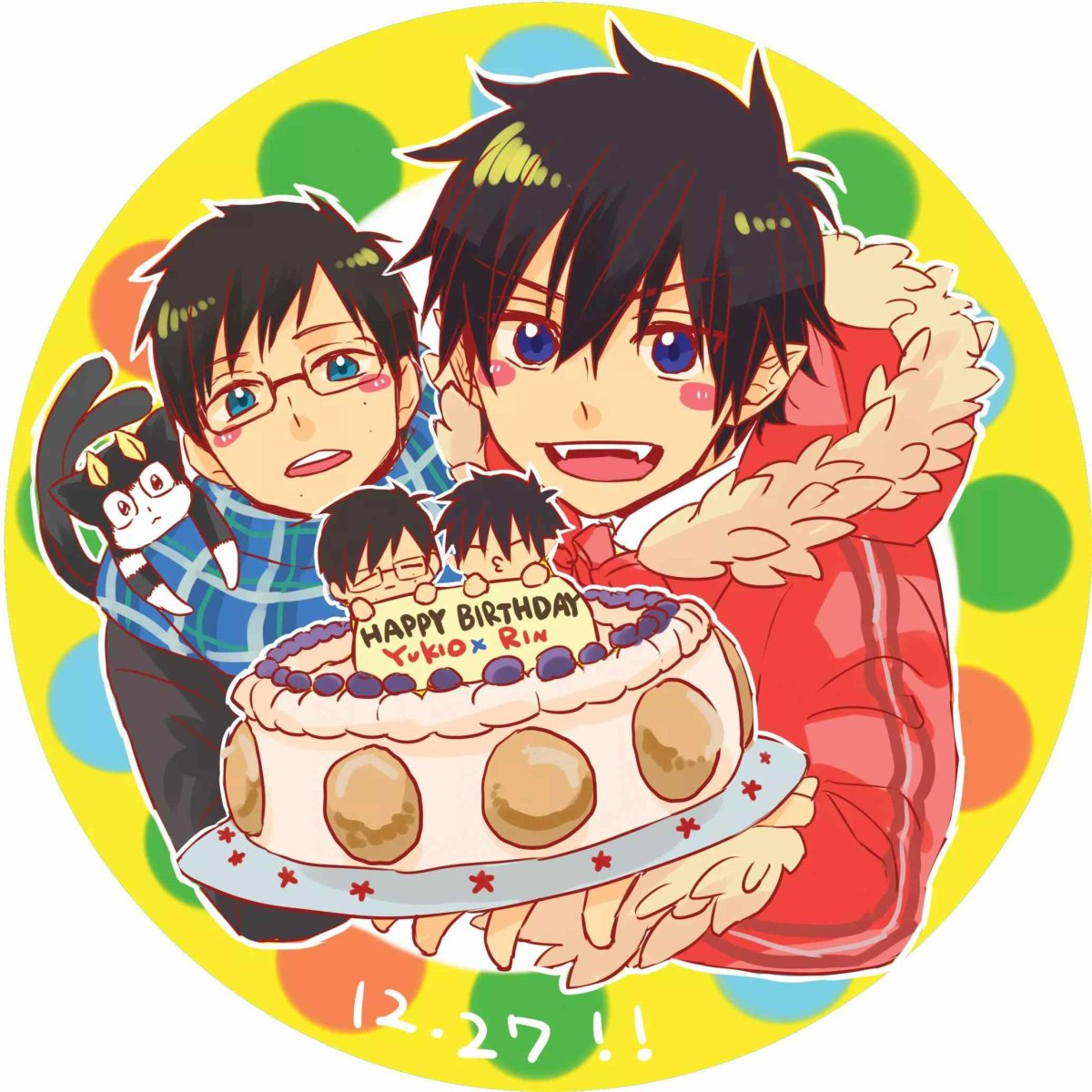 Аниме поздравление с днем рождения