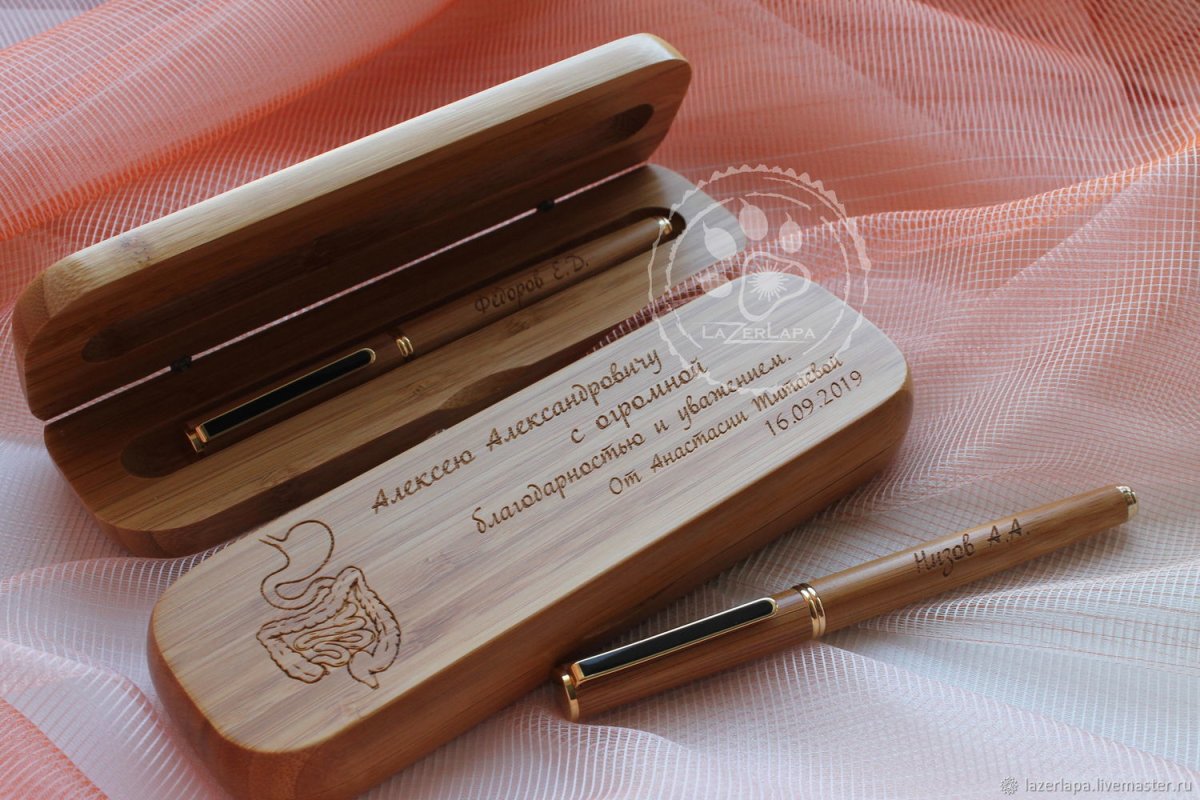 Гравировка на ручке