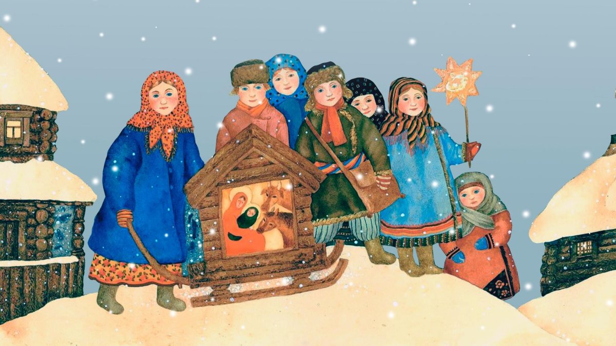 Вера Павлова художник русские праздники