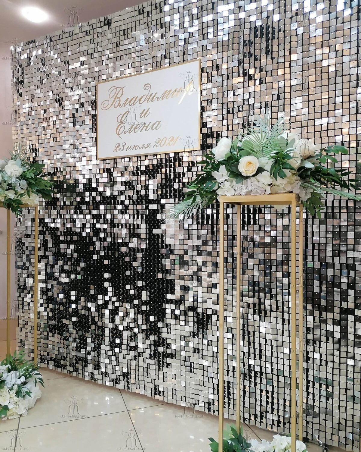 Современный декор свадьбы