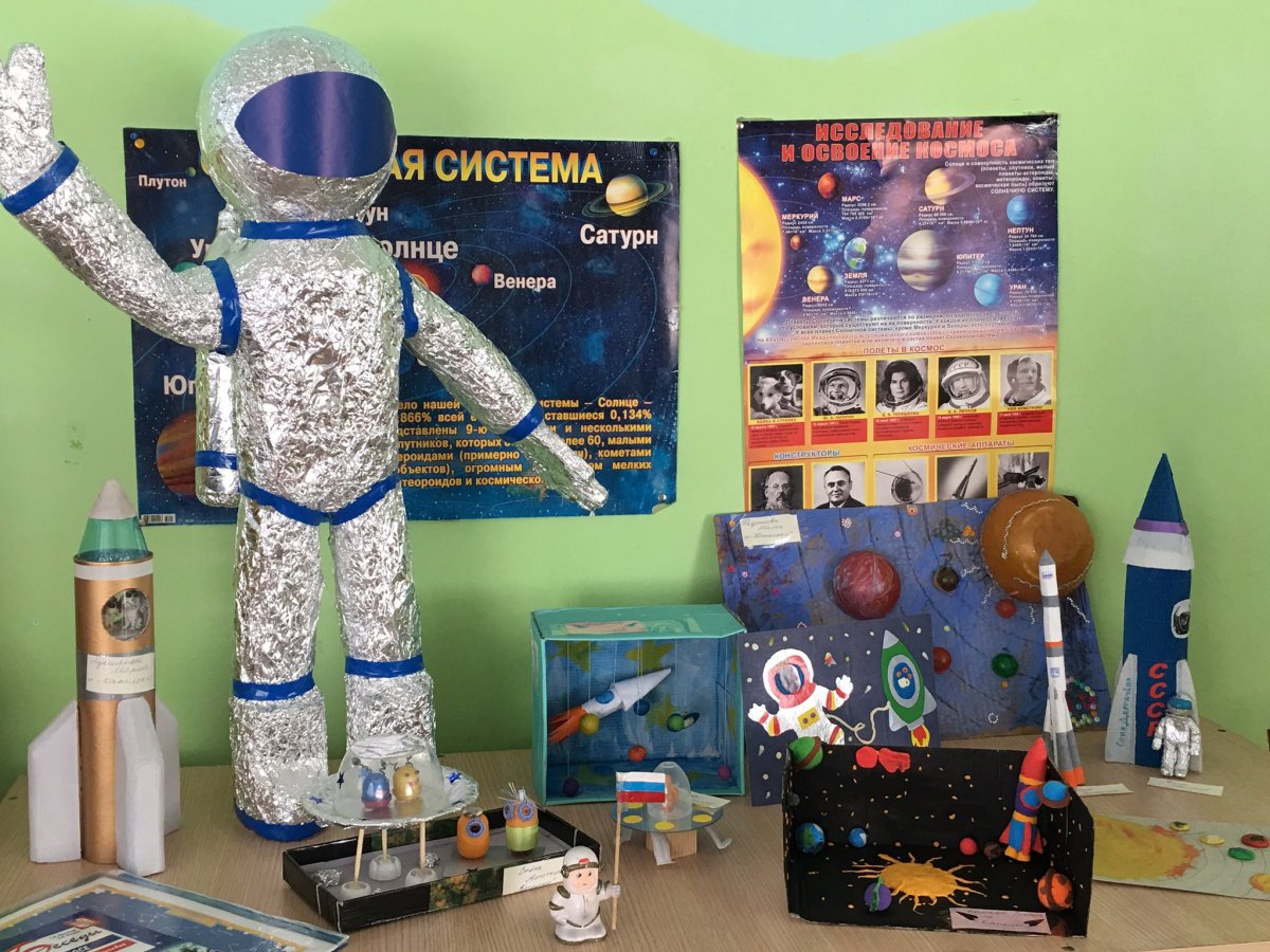 Космический шлем для фотозоны