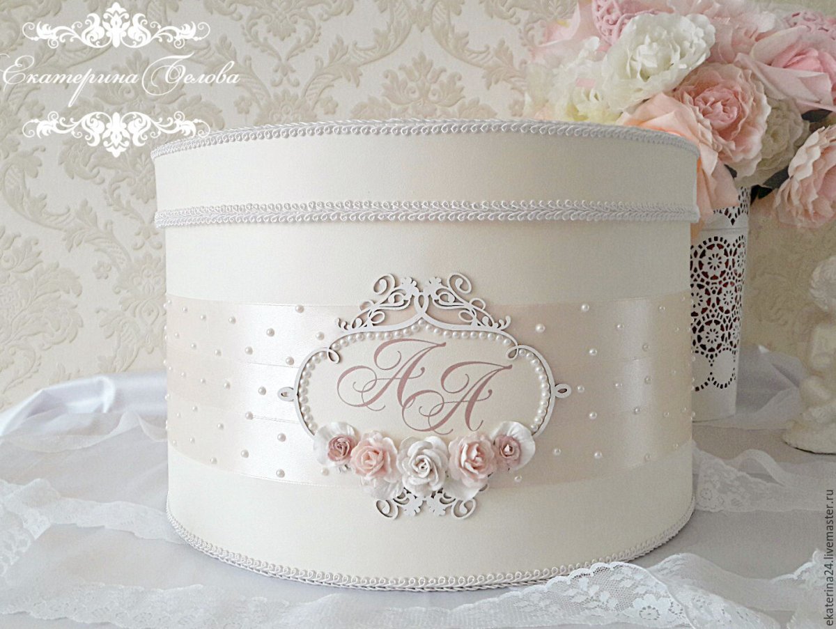 Свадебная шкатулка для денег