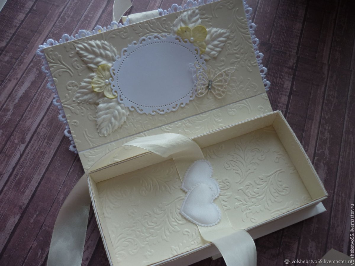 Короб для денег на свадьбу