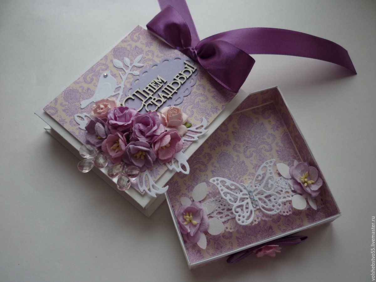 Свадебные коробки для подарков