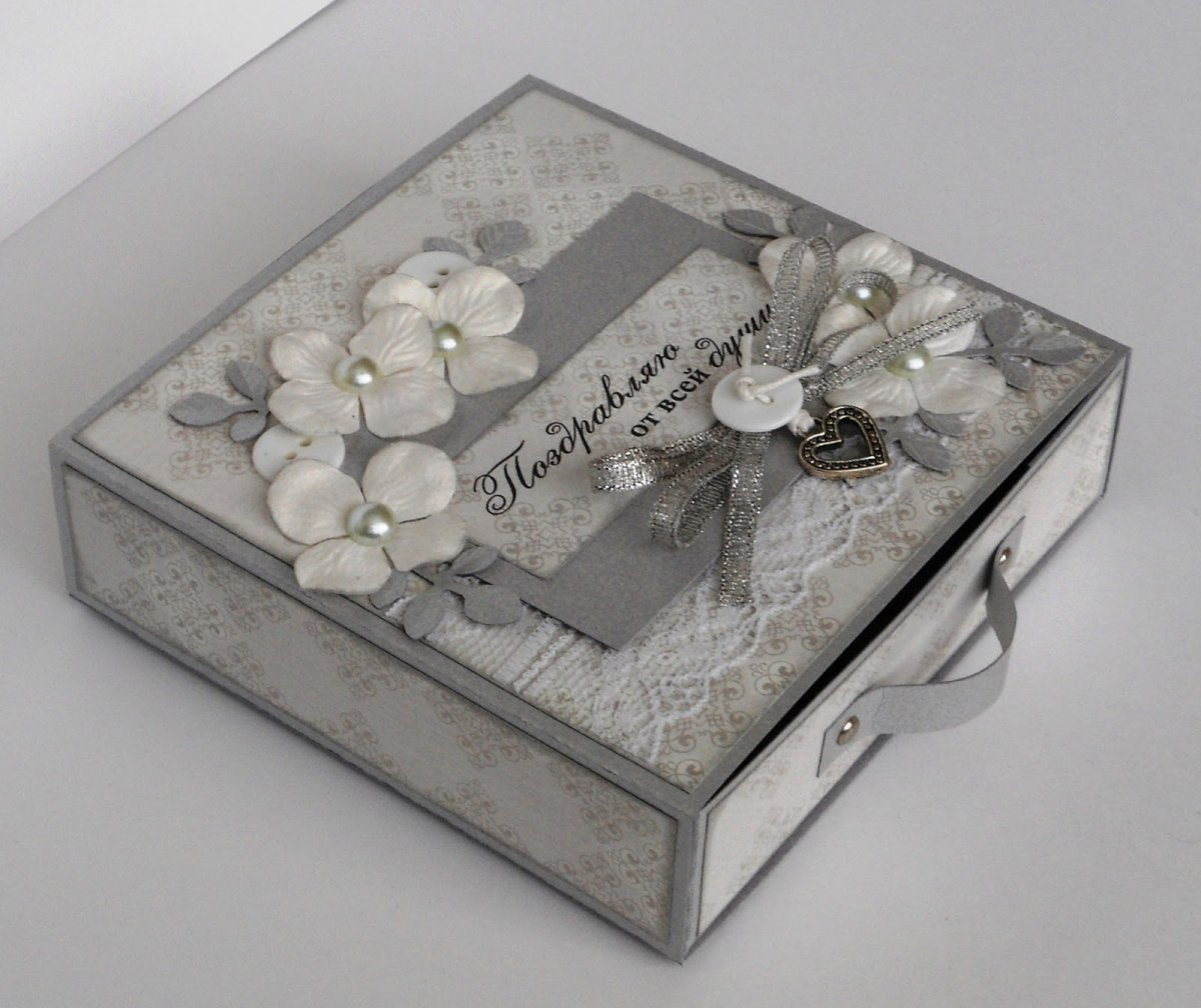 Коробочки для подарков на свадьбу
