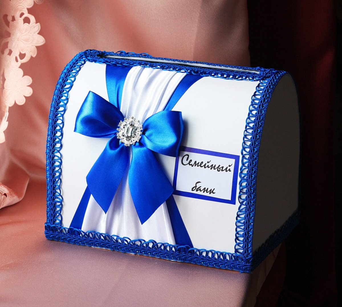 Украшение коробки для подарка