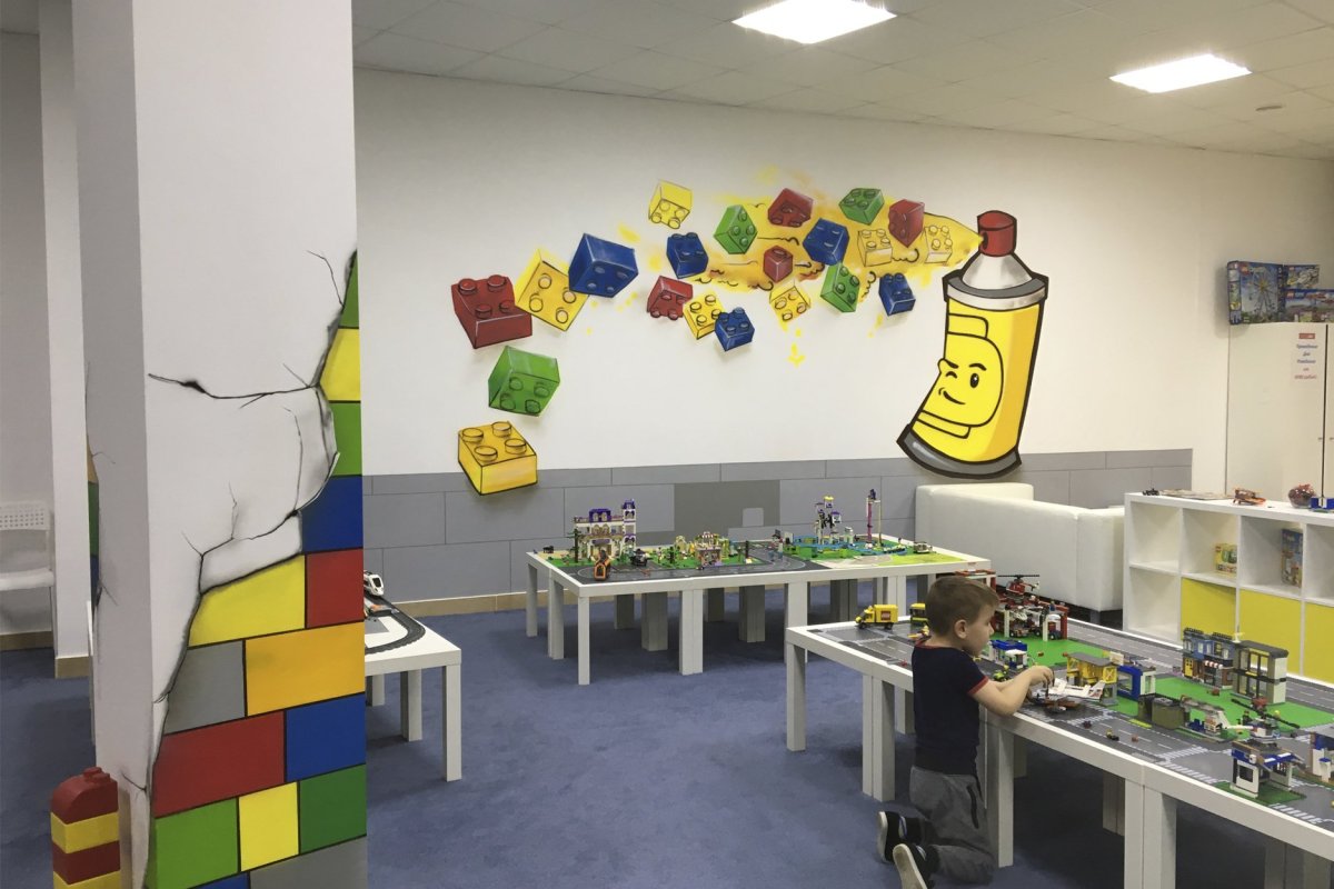 LEGO-стена dt2010