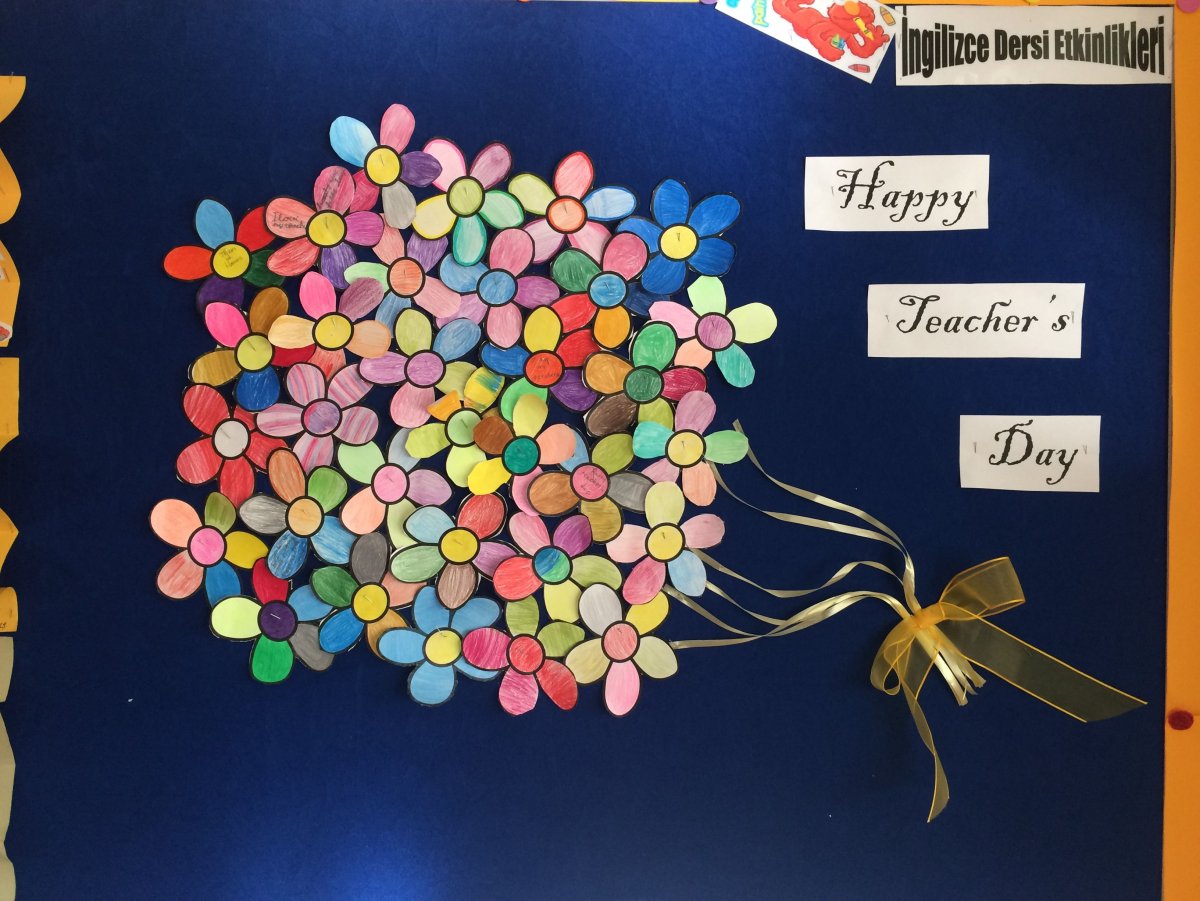 Идеи украшения на день учителя