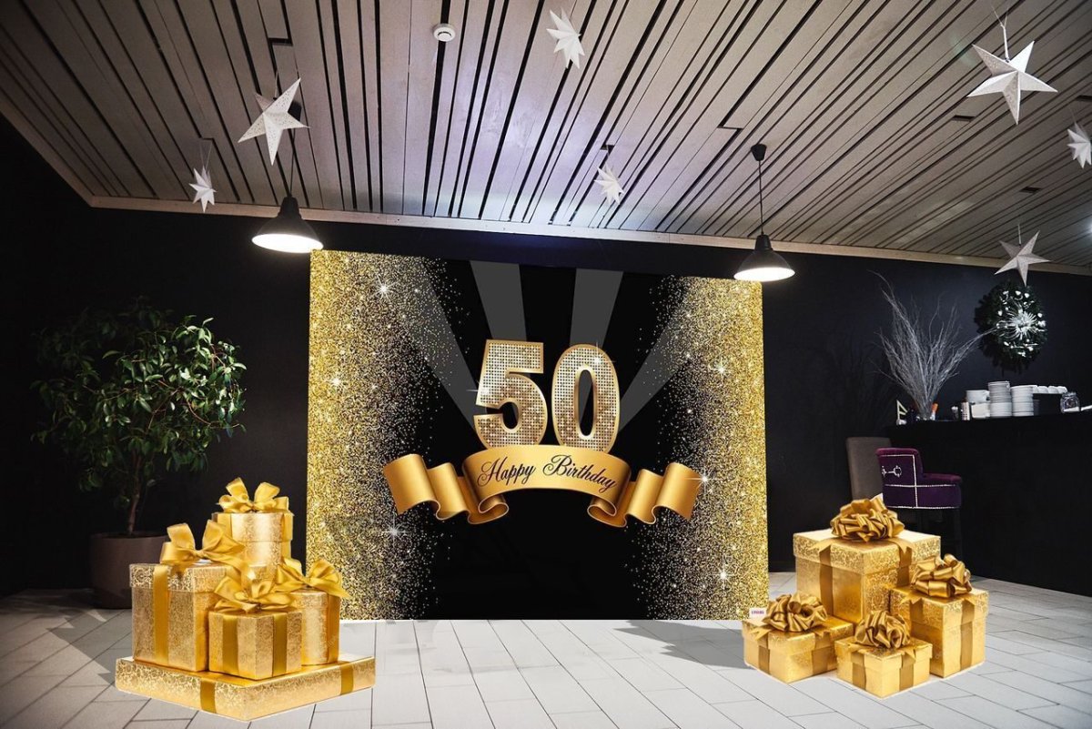 Фотозона на юбилей 50