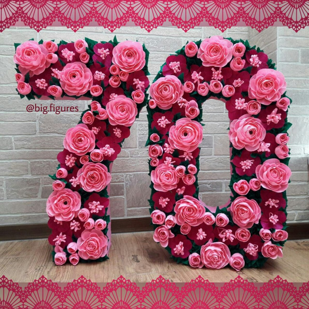 Фотозону своими руками на юбилей