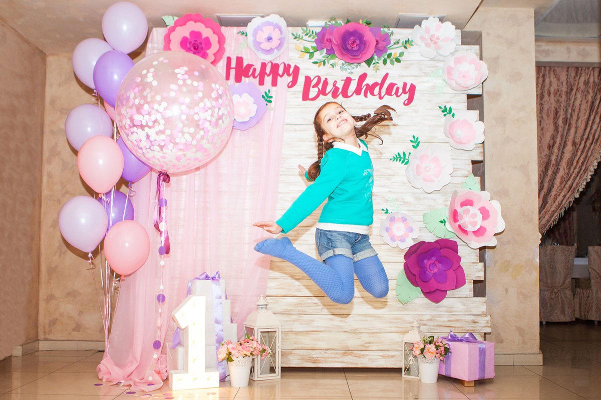 Фотозона на день рождения