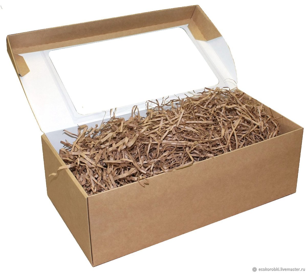 Крафт коробка 150х80х40