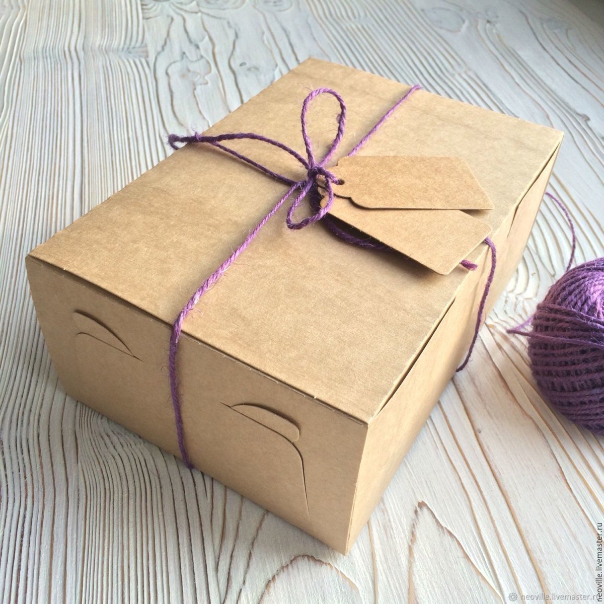 Крафтовая коробка