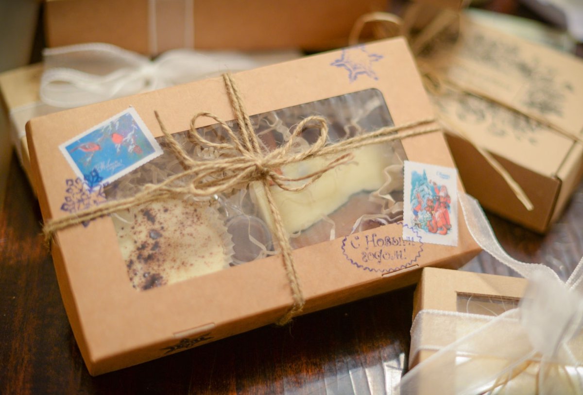 Коробочки для упаковки мыла