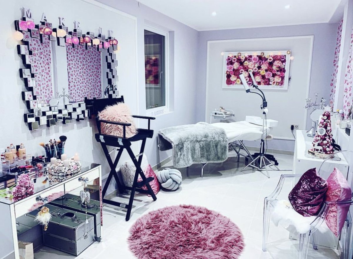 Фотозона в салоне красоты