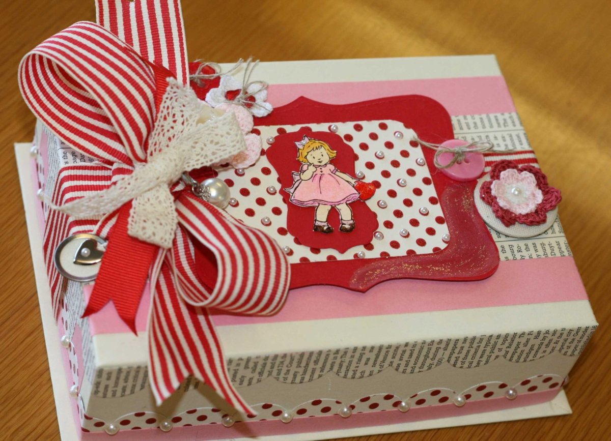 Подарок коробка в коробке