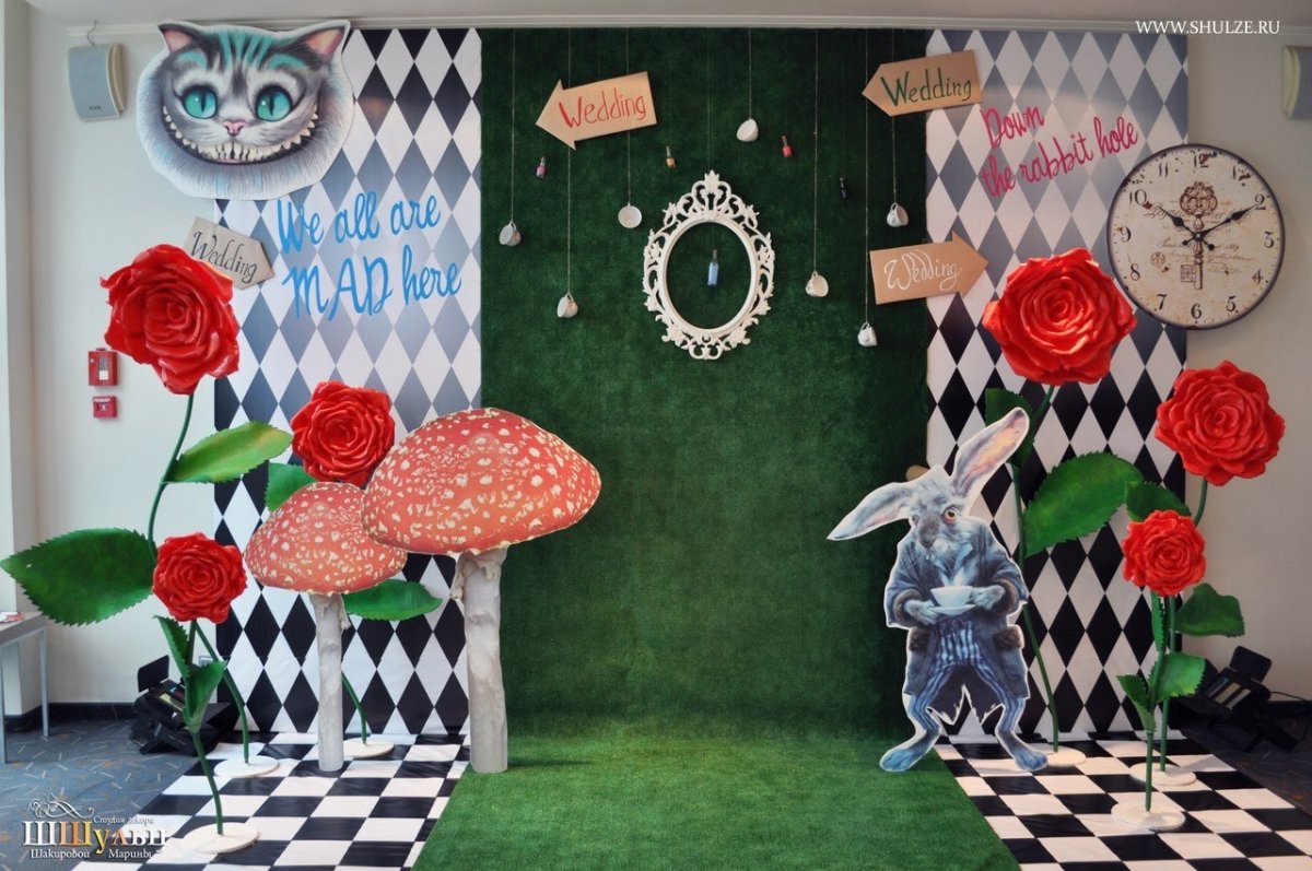 Фотозона в русском стиле