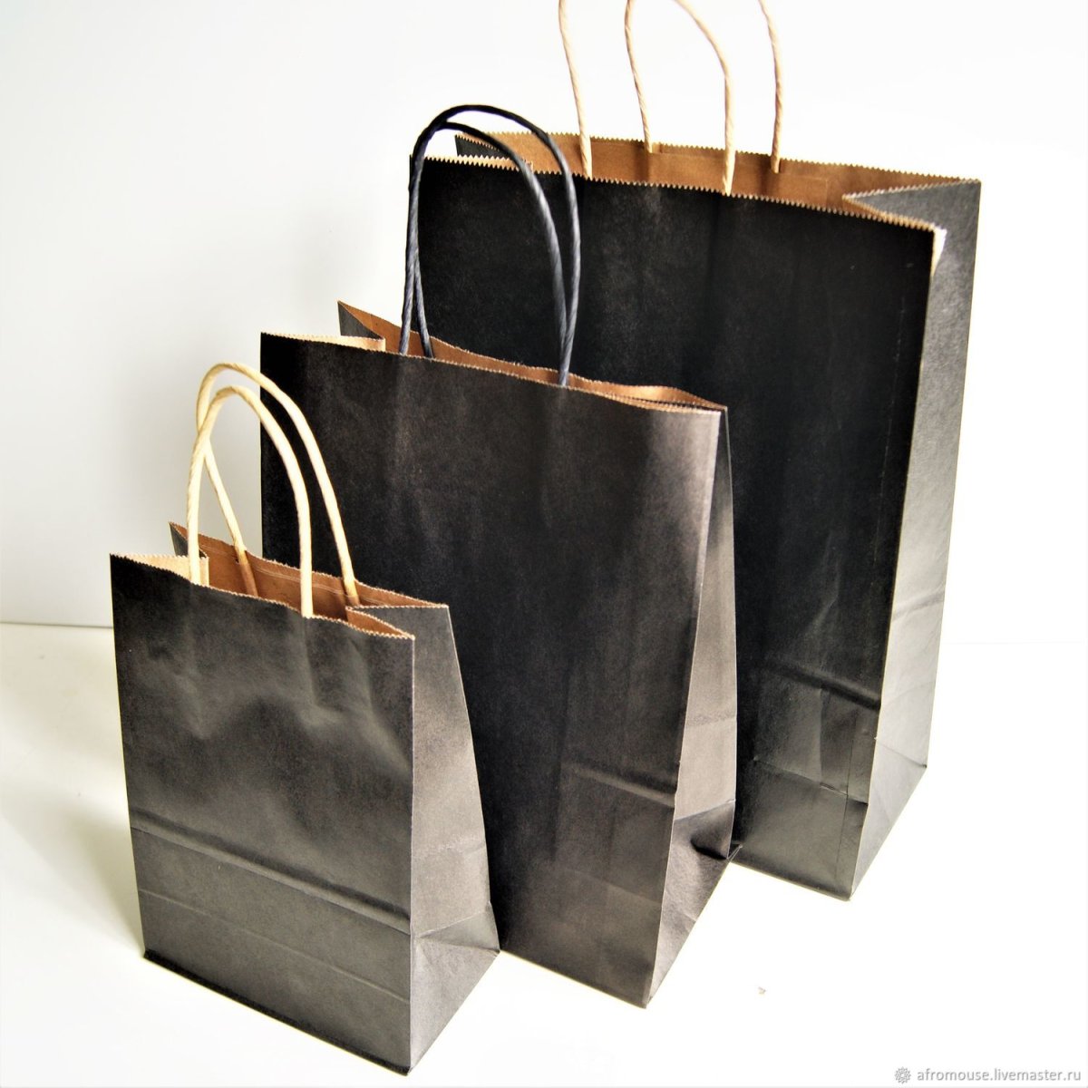 Брендированные крафт пакеты