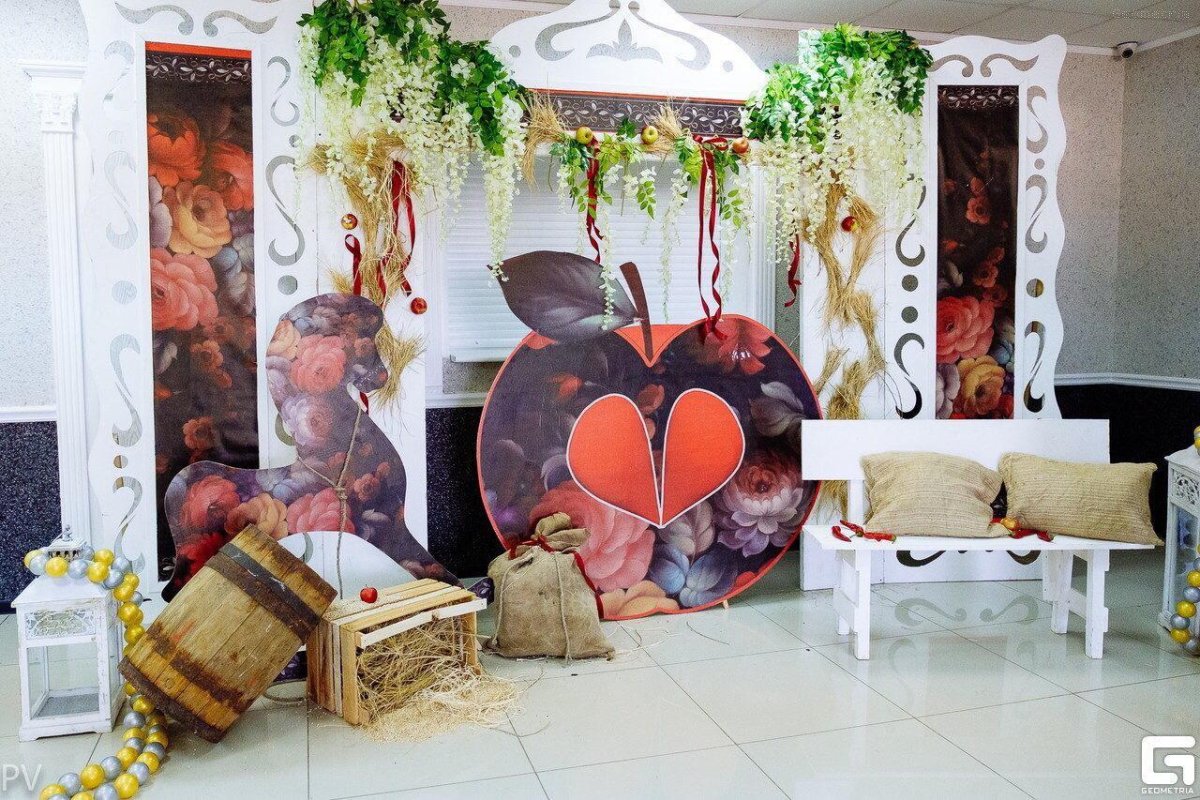 Фотозона Хохлома