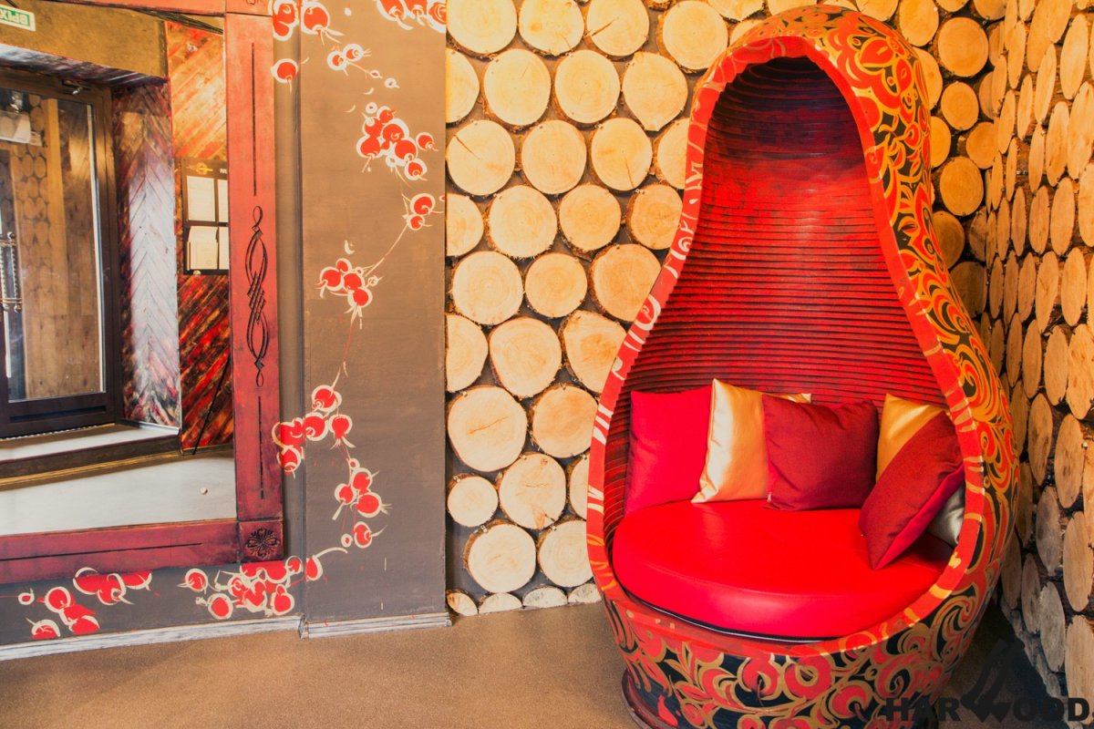 Фотозона в народном стиле