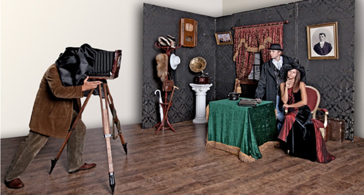 Фотоателье в стиле ретро