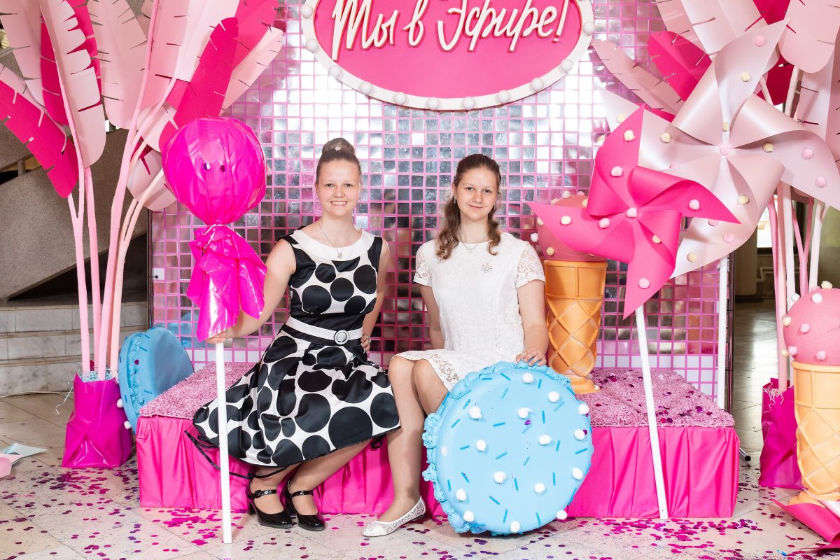 Фотозона на выпускной