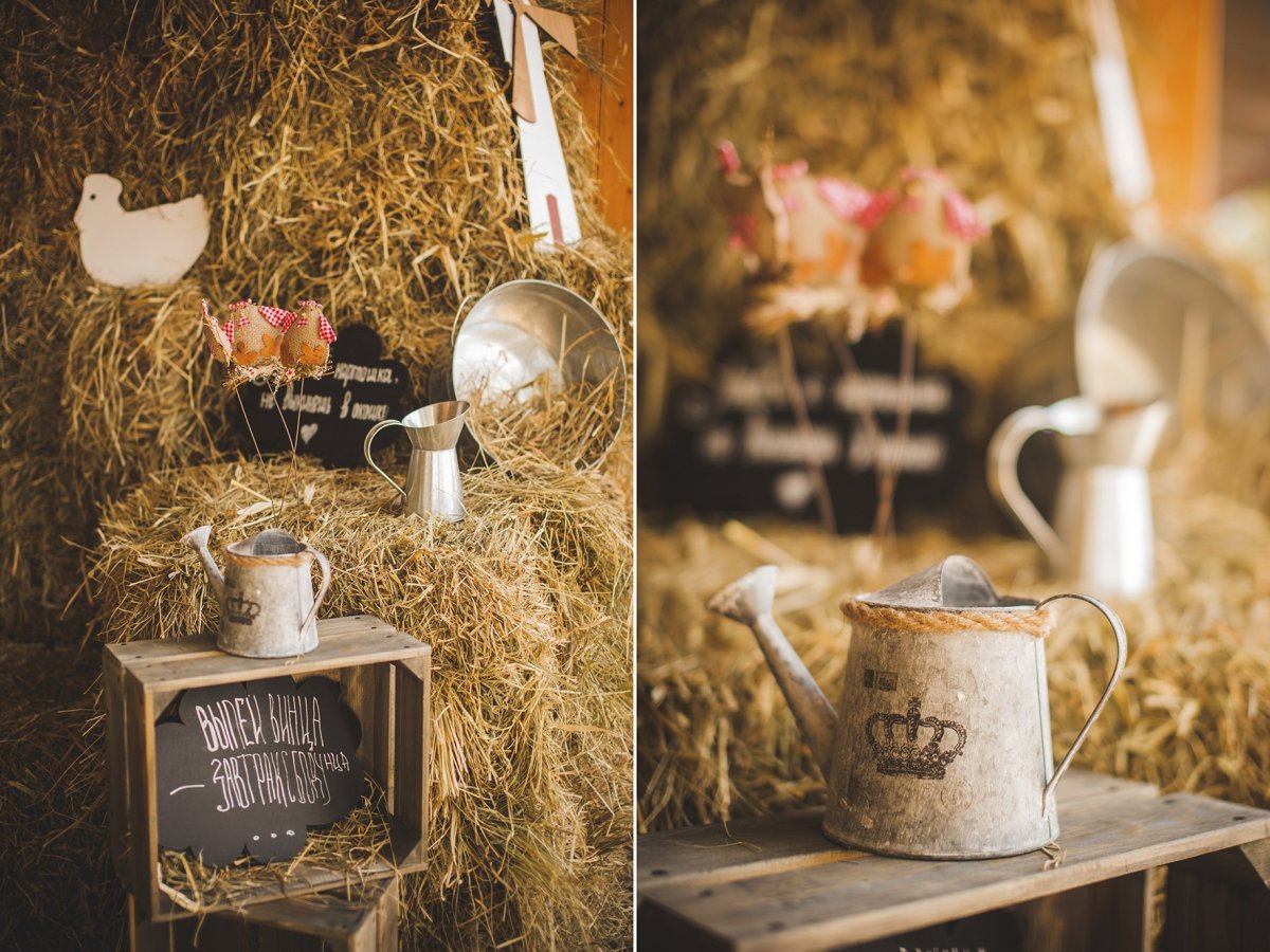 Сено для декора