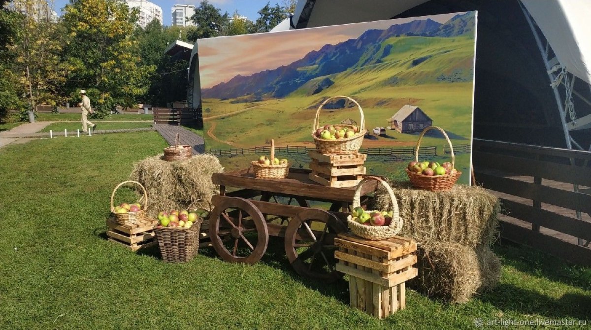 Осенний декор фотозоны