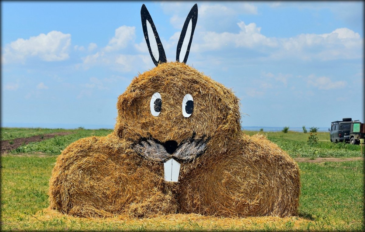 Фотозона в народном стиле