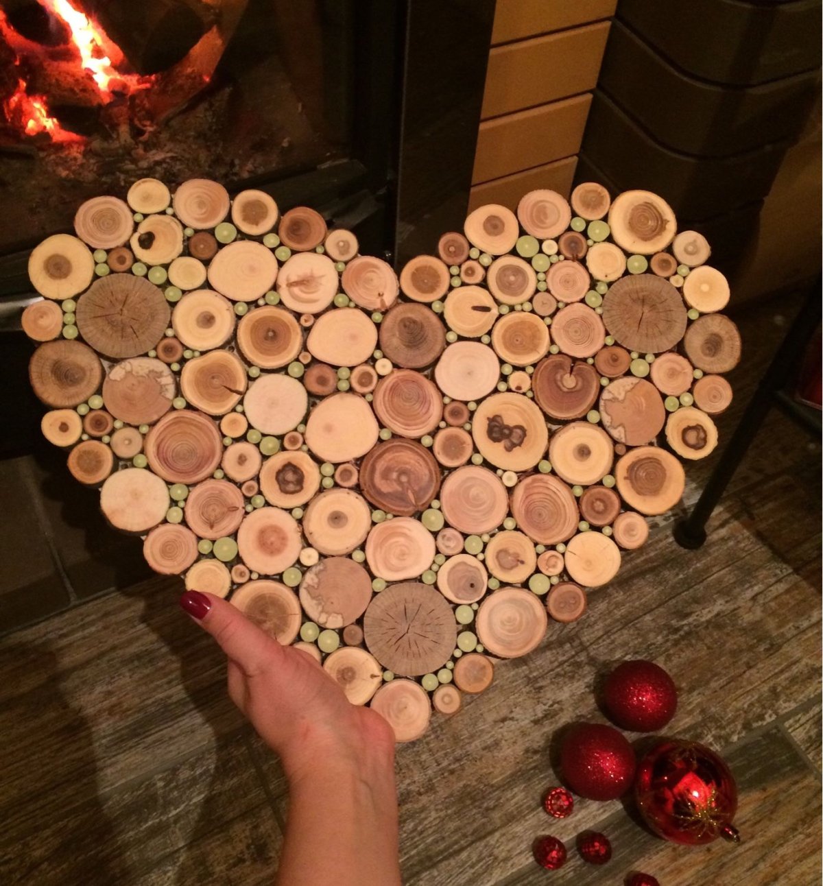 Деревянные спилы для декора