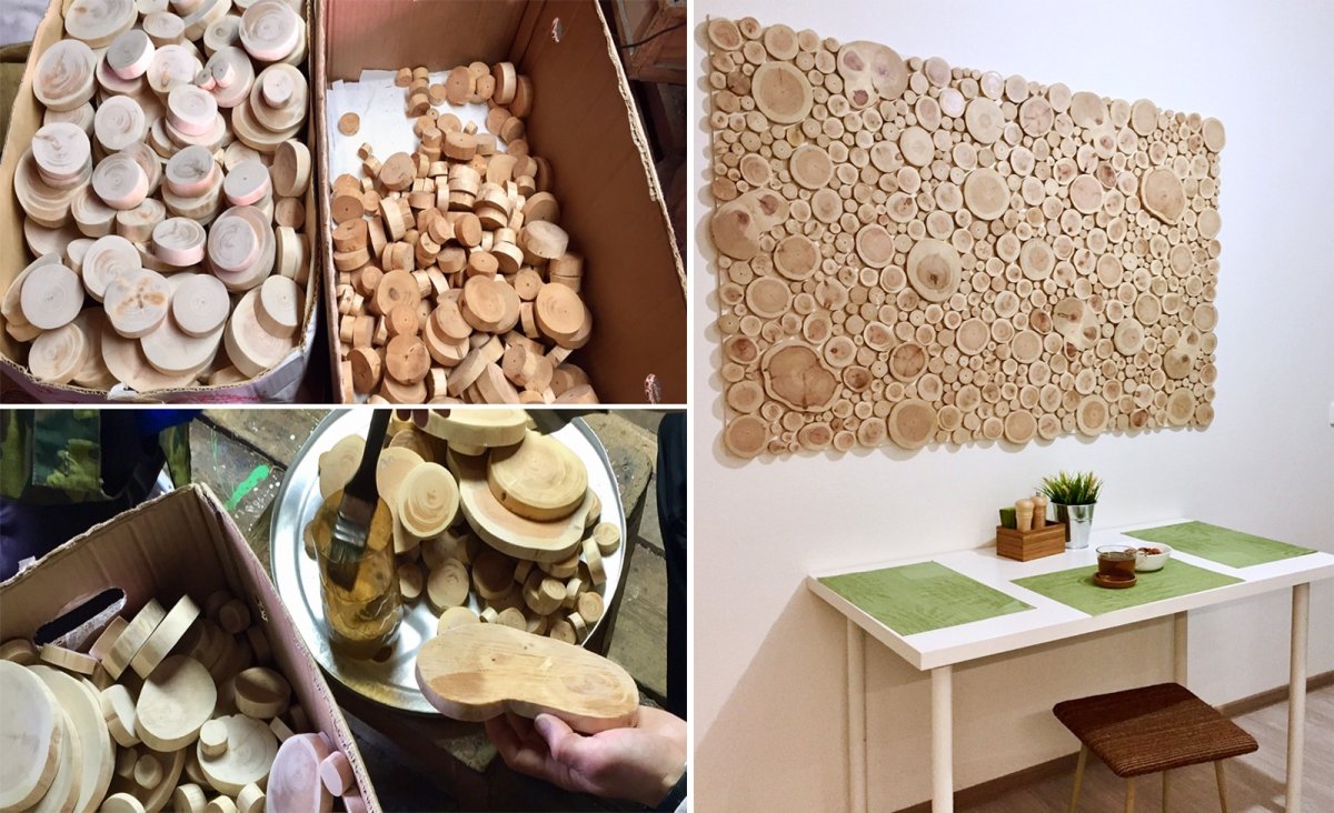 Спилы декор