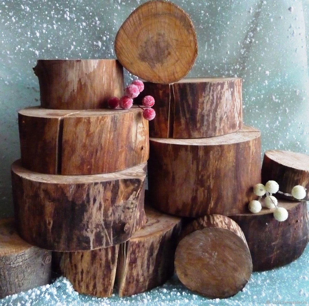 Пеньки для декора