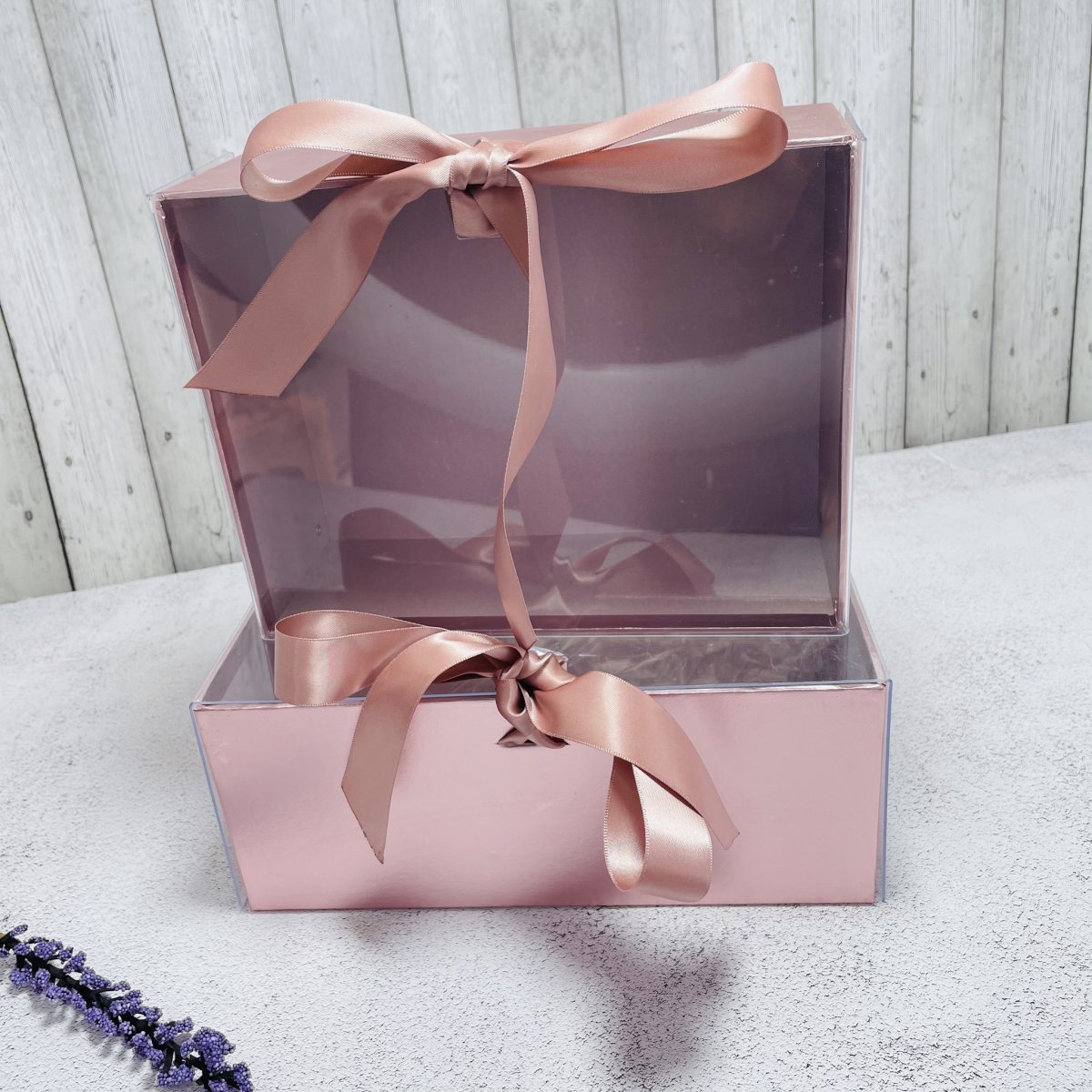 Подарок коробка вид сверху