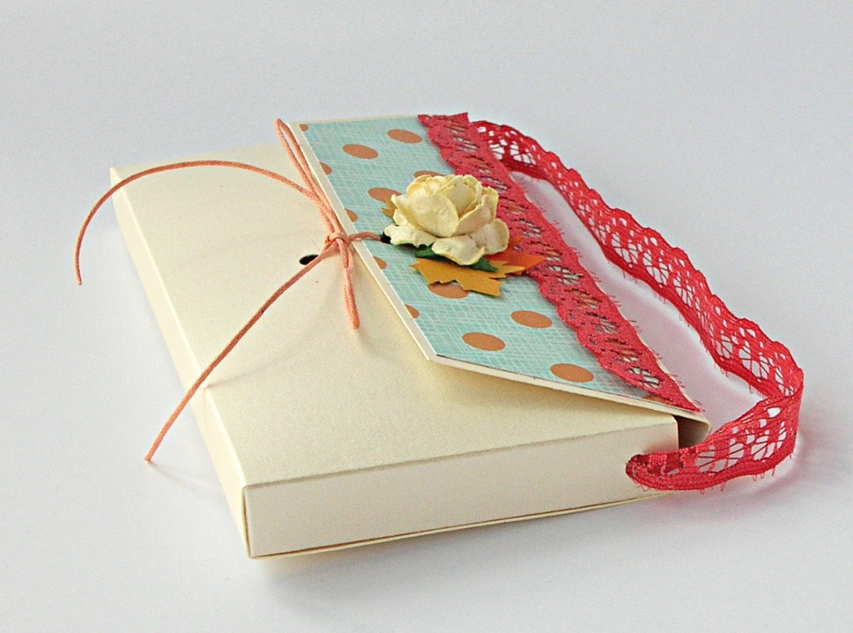 Конверт из скрапбумаги